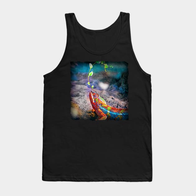 Panther Chameleon Tank Top by PhotoArts